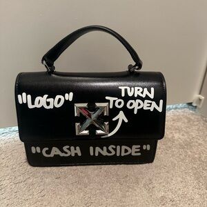 off white purse